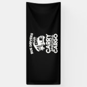 バスドライ運バ大切貨物 横断幕 (縦)