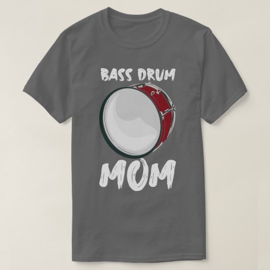 バスドラムママ Tシャツ (デザイン正面)