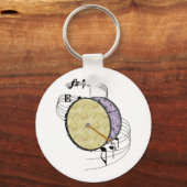 バスドラム キーホルダー (正面)