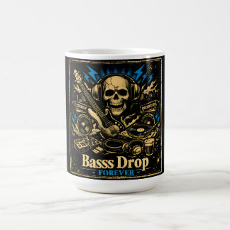 バスドロップ - ローフリークエンシーミュージックパワー コーヒーマグカップ