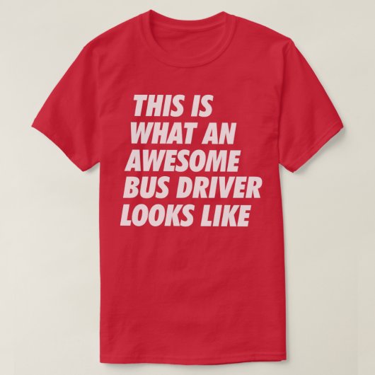 バスド素晴らしライバおもしろいーはBに似ている Tシャツ (デザイン正面)