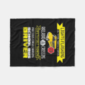 バスド誇りを持ったライバ フリースブランケット (正面(横))