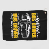 バスド退職したライバ ゴルフタオル (横)