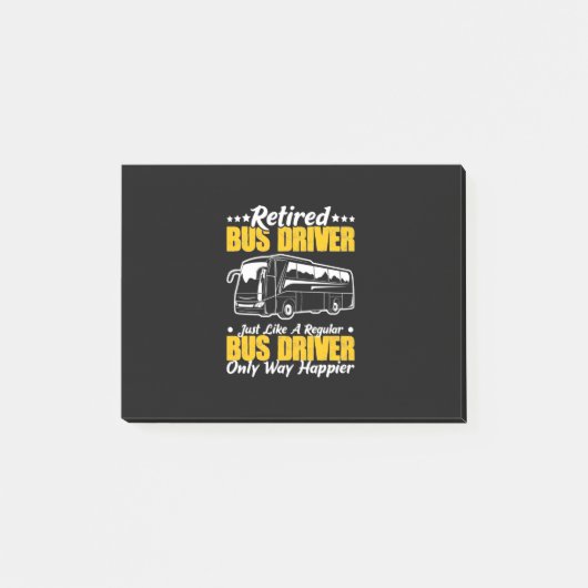 バスド退職したライバ ポストイット (正面)