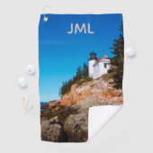 バスハーバーアカディアライトハウス ゴルフタオル (インサイチュ)