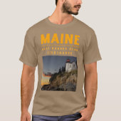 バスハーバーヘッドライト Tシャツ (正面)