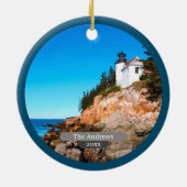 バスハーバーライトハウスアカディア セラミックオーナメント (裏面)