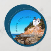 バスハーバーライトハウスアカディアNP誕生日 (正面/裏面)