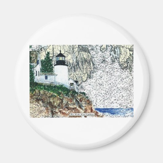 バスハーバー マグネット (正面)