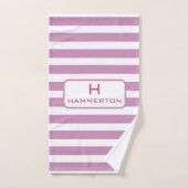 バスパーソナライズされたタオルのセット バスタオルセット (ハンドタオル)