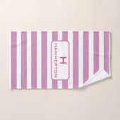 バスパーソナライズされたタオルのセット バスタオルセット (ハンドタオル)