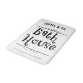 バスパーソナライズされたハウス洗面リンス乾燥 バスマット (アングル)