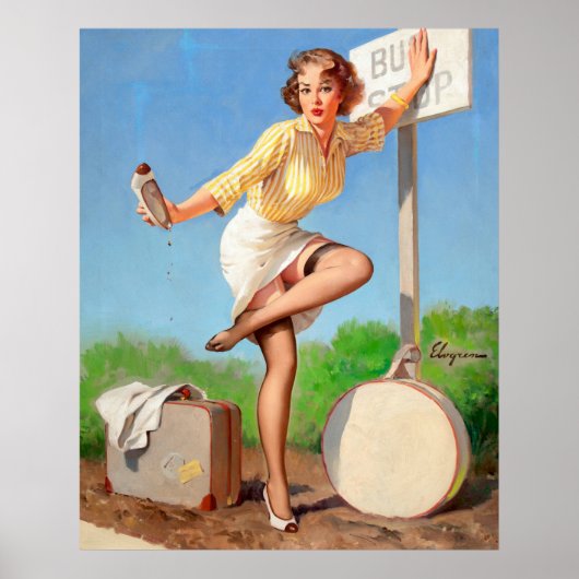 バスピストップンアップ ポスター (正面)