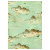 バスフィッシュパターン クリップボード (裏面)