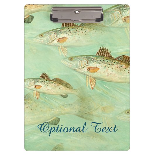 バスフィッシュパターン クリップボード (正面)