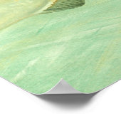 バスフィッシュパターン ポスター (角)