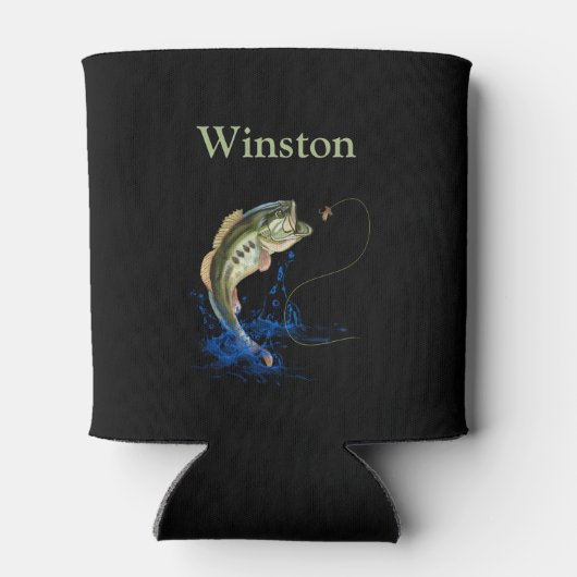 バスフィッシュフライフィッシングルアー名 缶クーラー (裏面)