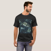 バスフィッシュ柄 Tシャツ (正面フル)