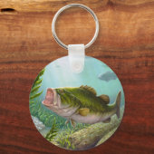 バスフィッシュ キーホルダー (正面)