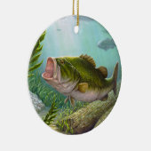 バスフィッシュ セラミックオーナメント (右)