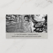 バスフィッシュ | 水 名刺 (裏面)