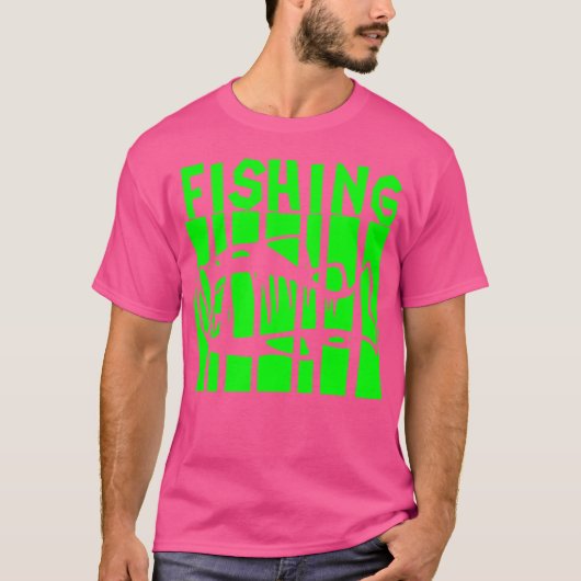 バスフィッシング Tシャツ (正面)