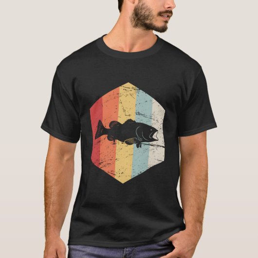バスフィッシング Tシャツ (正面)