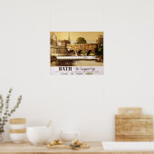 バスブリティッシュレイルウェイヴィンテージ旅行 ポスター (キッチン)