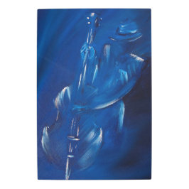 バスブルース メタルプリント