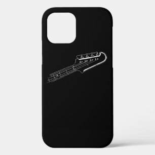 バスプレイヤーバスギターミュージカルデザイン iPhone 12 PROケース