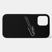 バスプレイヤーバスギターミュージカルデザイン Case-Mate iPhoneケース (裏面 (横))