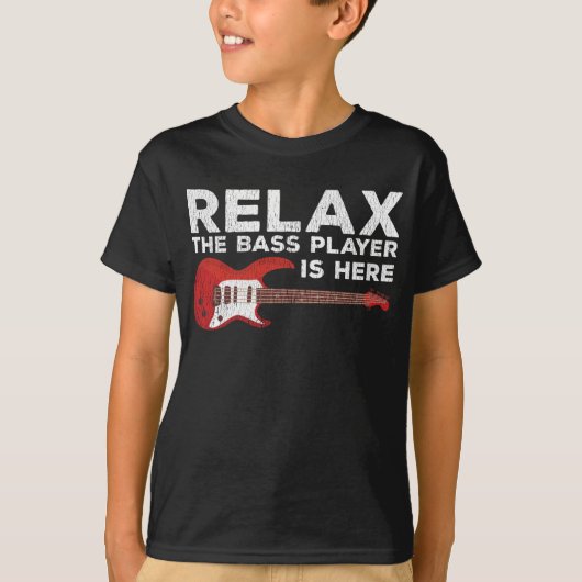 バスプレーおもしろいヤー引用文バッシストミュージシャン Tシャツ (正面)