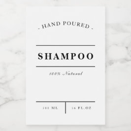 バスプロダクトラベル団体や組織保管 – SHAMPOO フードラベル