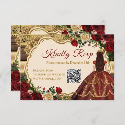 バスペインのルグンディフローラ素朴ミクリンスルプ サンキューカード (正面/裏面)