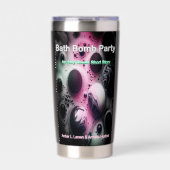 バスボムパーティー 保温保冷タンブラー (正面)
