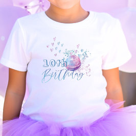 バスボム作りパーティーガールバースデー トドラーTシャツ