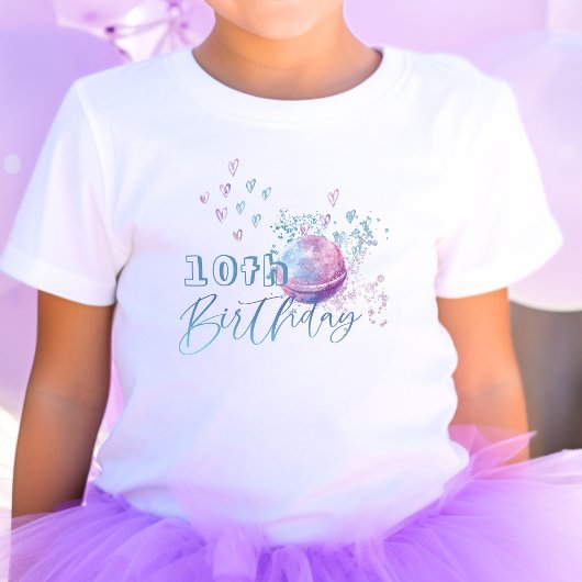 バスボム作りパーティーガールバースデー トドラーTシャツ