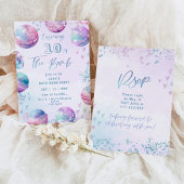 バスボム作り誕生日パーティー 招待状