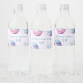 バスボム男女兼用誕生日パーティー ペットボトルラベル (ボトル)