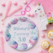 バスボム男女兼用誕生日パーティー ペーパープレート (パーティー)