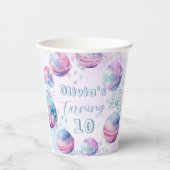 バスボム男女兼用誕生日パーティー 紙コップ (正面)