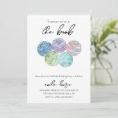 バスボム誕生日パーティーへの招待 招待状 (スタンド正面)