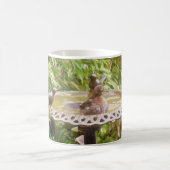 バスマグの中の鳥 コーヒーマグカップ (中央)