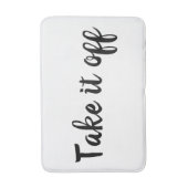 バスマットから取り出す バスマット (正面縦)