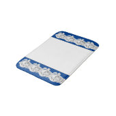 バスマットに大理石のテンドリル バスマット (アングル)