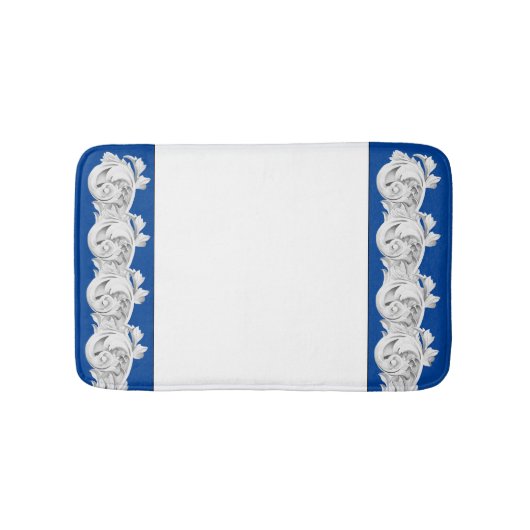 バスマットに大理石のテンドリル バスマット (正面)