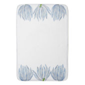 バスマットに青いチョークが付く バスマット (正面縦)