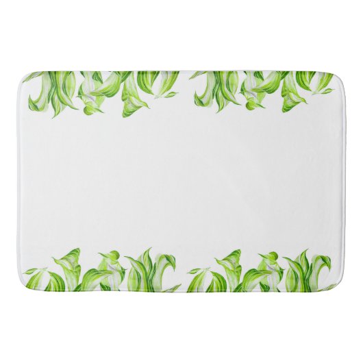 バスマットの「モスタとホスタ」 バスマット (正面)