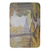 バスマットアン絵画ヘイズフォレストストリーム バスマット (正面縦)