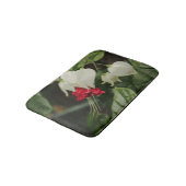 バスマット赤緑花 バスマット (アングル)